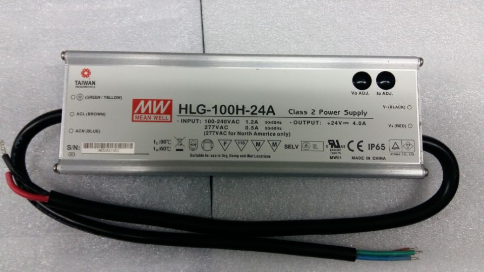 明纬电源怎么在LED灯上适用