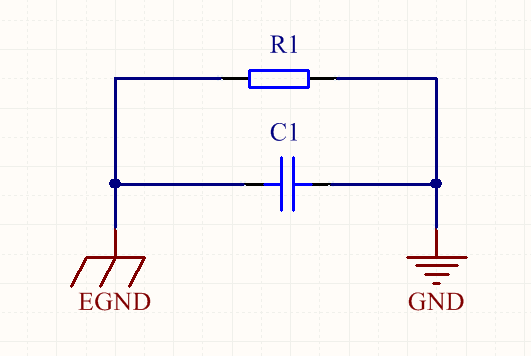 为什么PCB地与金属机壳用阻容连接?